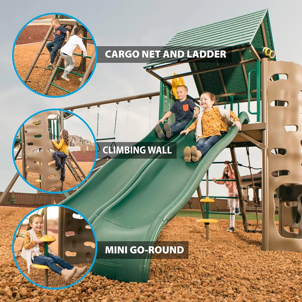 Lifetime Big Stuff Swing Set