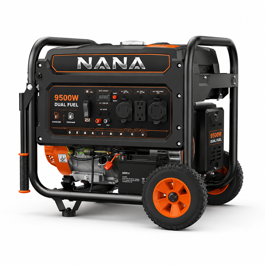 Nana Hardware PowerMax 9500W Dual Fuel Generator
