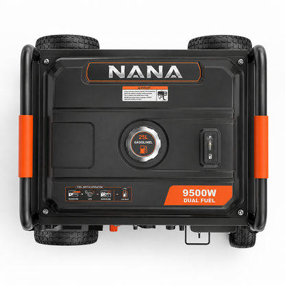 Nana Hardware PowerMax 9500W Dual Fuel Generator