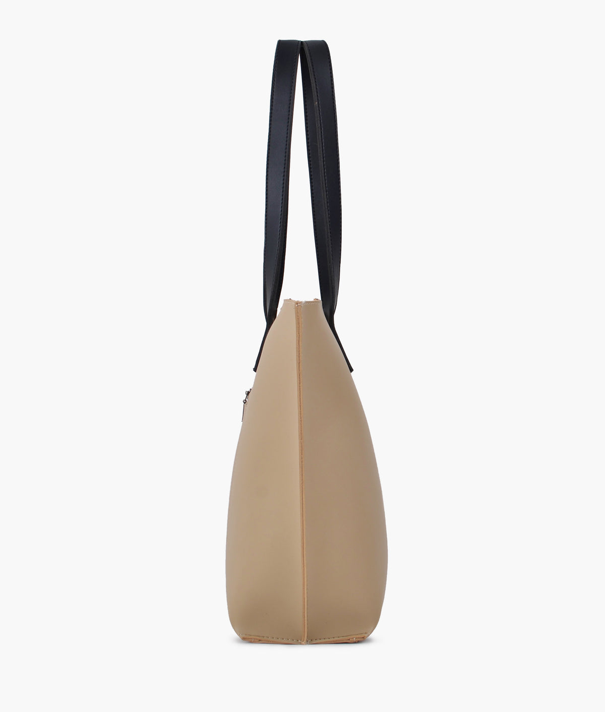 Off-white long handle tote bag for women