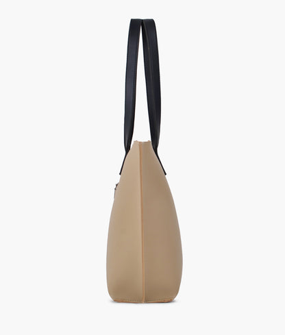 Off-white long handle tote bag for women