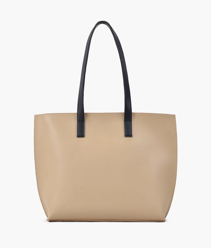 Off-white long handle tote bag for women