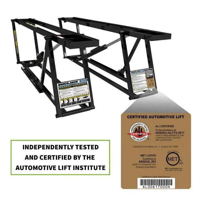 Ranger QuickJack Super Long Portable Car Lift System