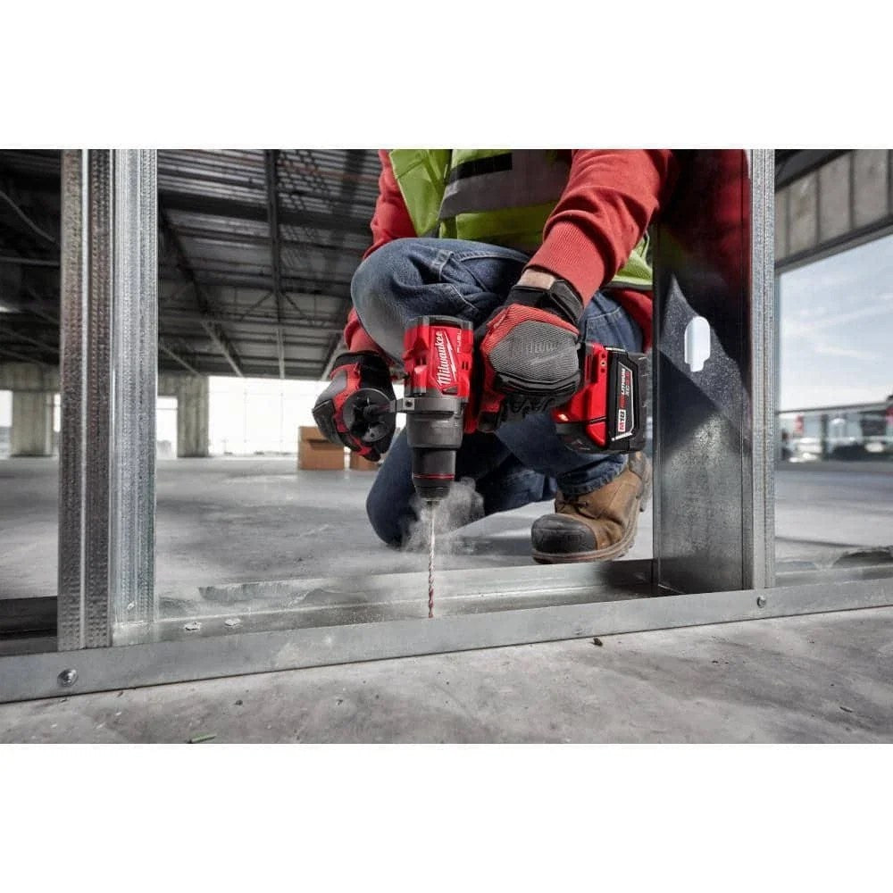 Milwaukee M18 FUEL 18- V Lithium-Ion Brushless Cordless Hammer Drill and Impact