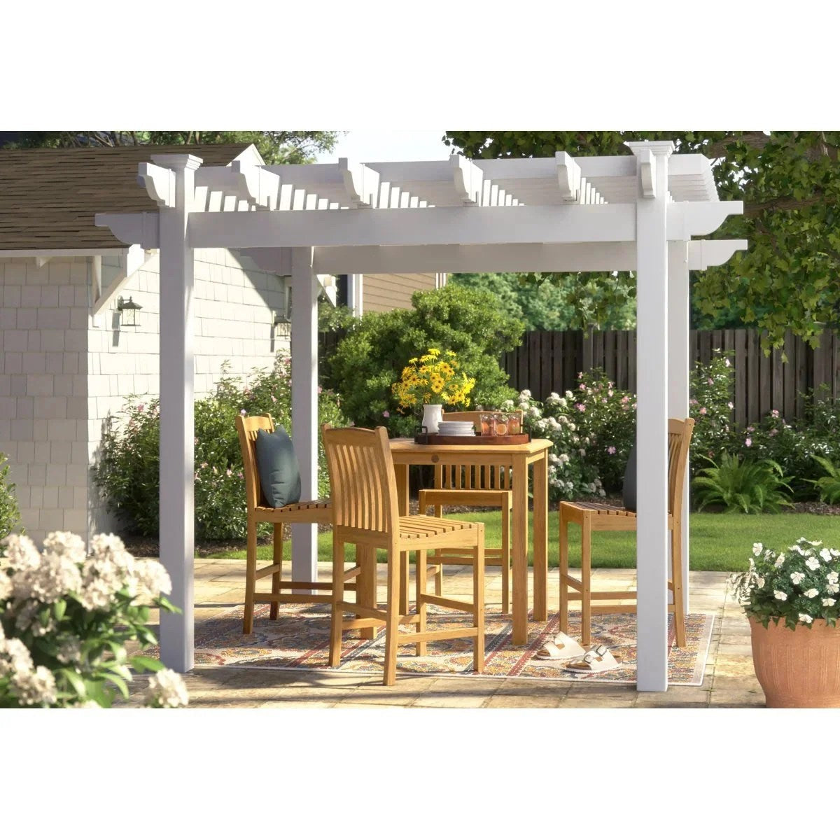 Red Barrel Studio Queensbrooks Taquarius Pergola